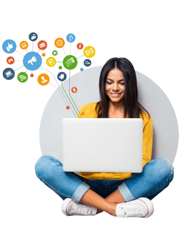 Digital marketing student