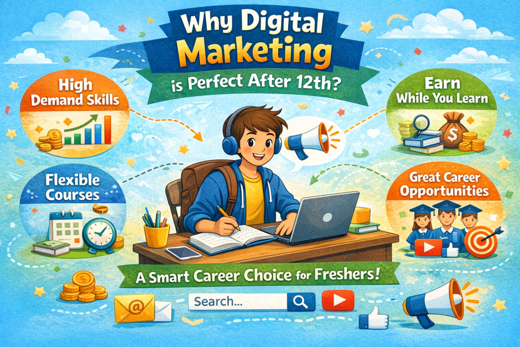 Why Digital Marketing Is Perfect After 12th