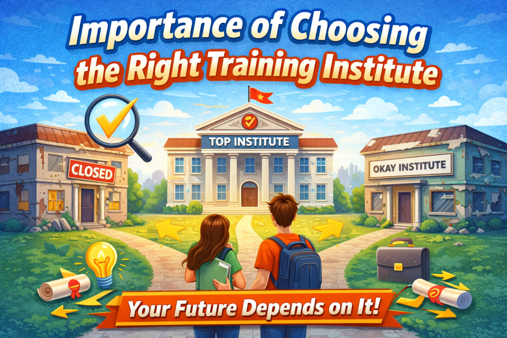 Importance of Choosing the Right Training Institute
