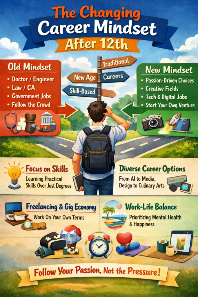 The Changing Career Mindset After 12th