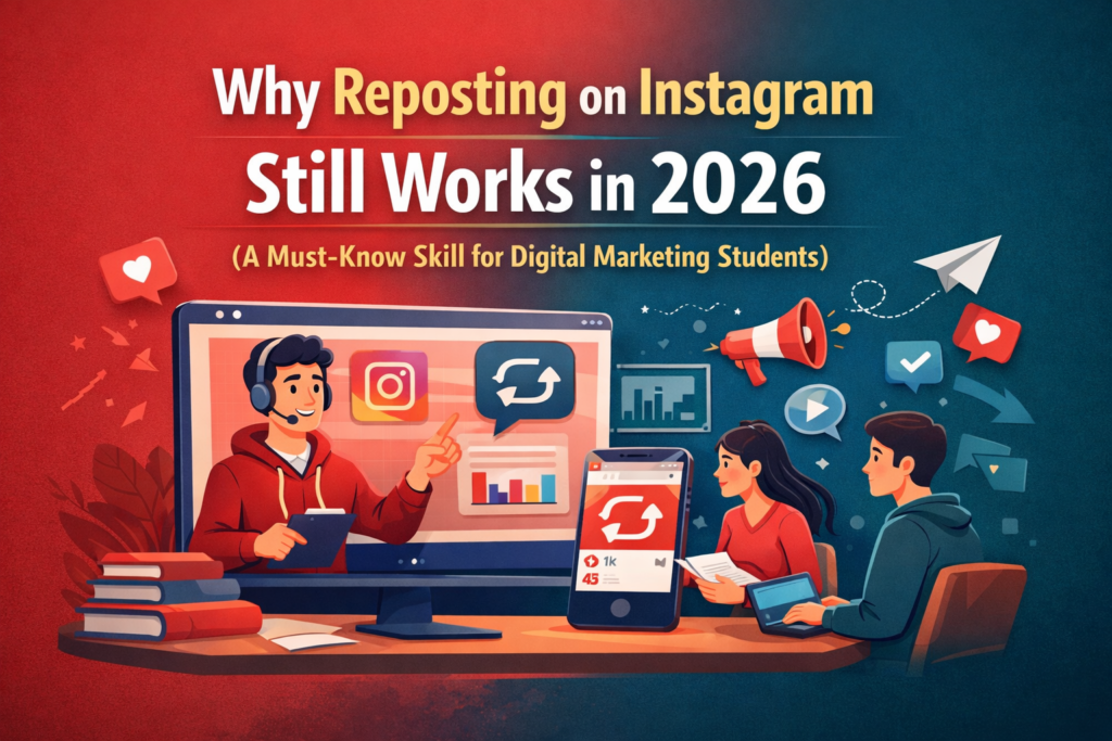 Why Reposting on Instagram Still Works in 2026: A Smart SEO Strategy Every Digital Marketing Student Must Master