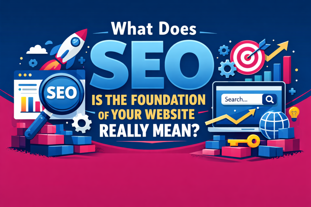 What Does SEO Is the Foundation of Your Website Really Mean?